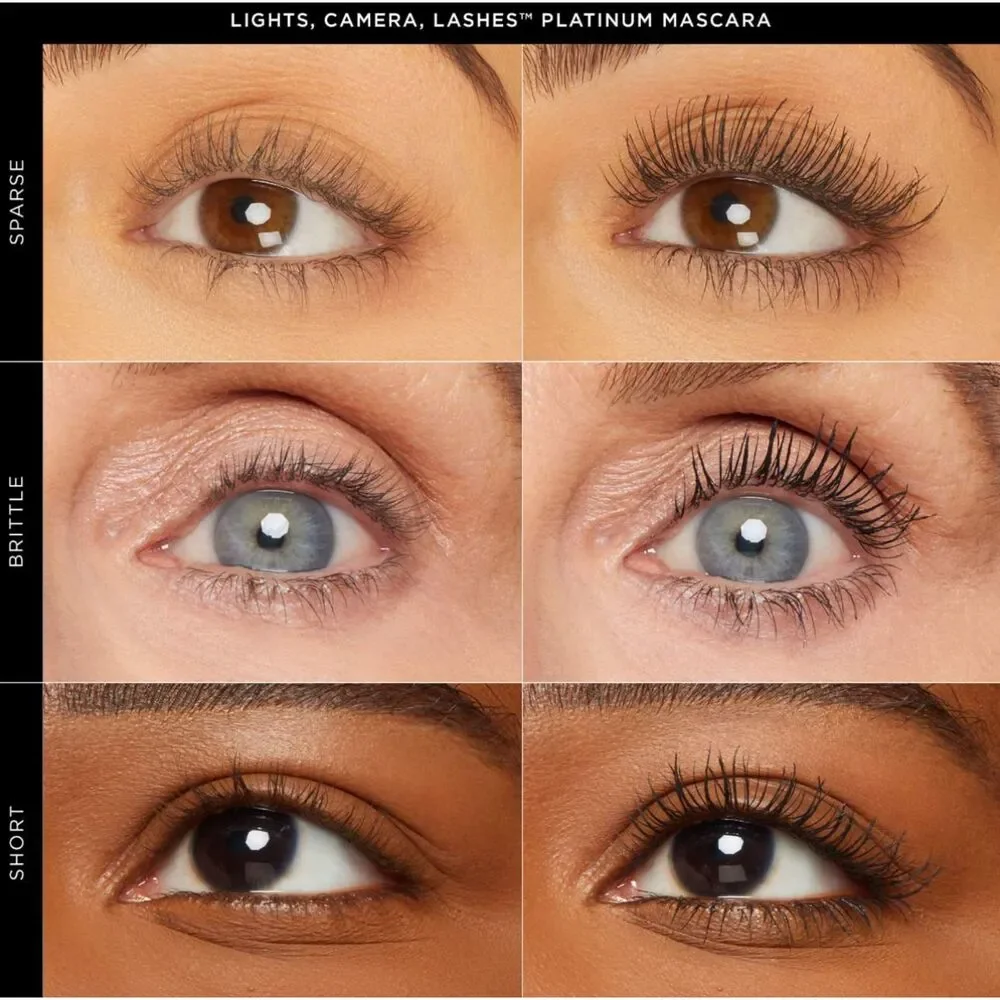 NIB Tarte Lights, Camera, Lashes Platinum Mascara in Black